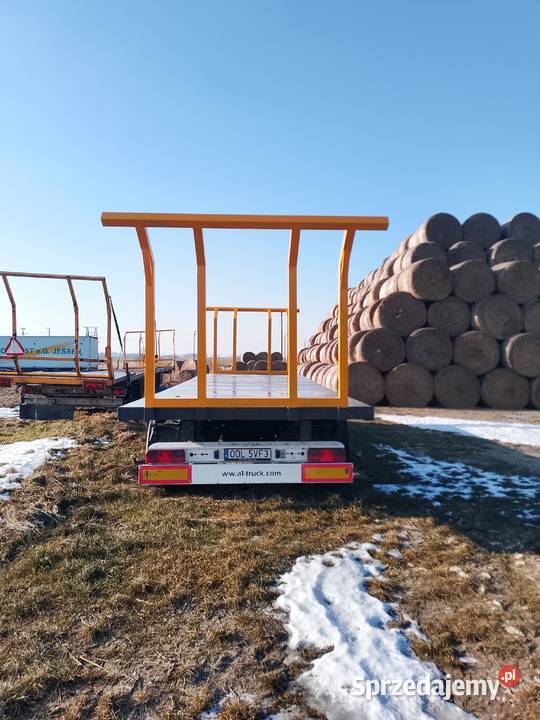 Przyczepa platformowa 18T nieuszkodzony