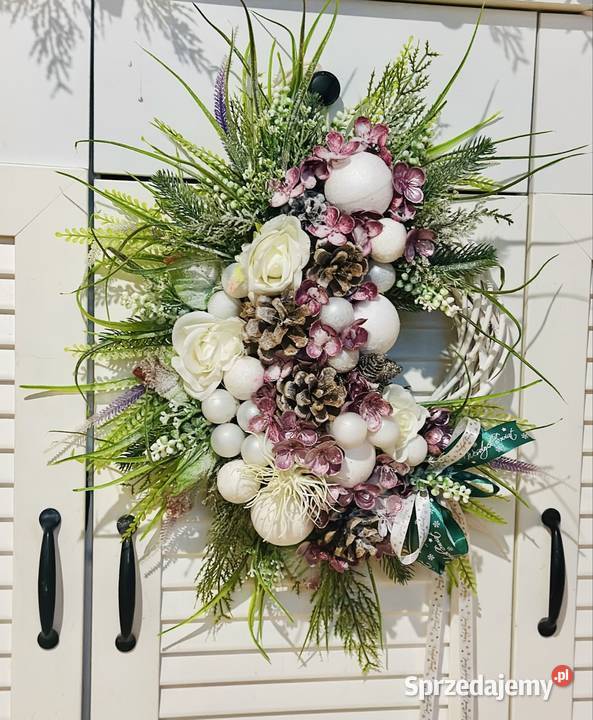 Wianek Boże Narodzenie Premium uroczy duży Przysucha