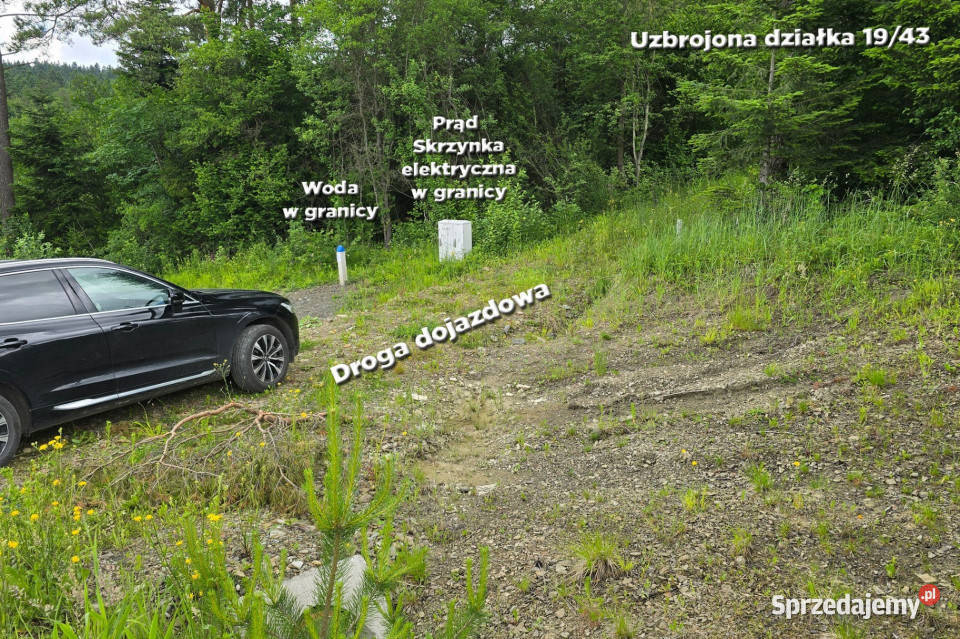 Działka budowlana 41a Uście Gorlickie Z