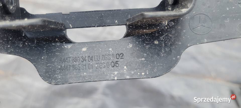 MERCEDES VIANO W447 MOCOWANIE RADARU TYL LEWE śląskie