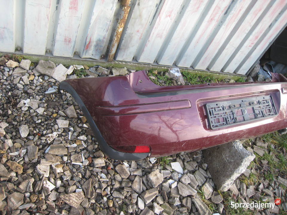 Zderzak tylny tył Opel Corsa C lift 0406 bordowy osobowe Zderzaki Kraków