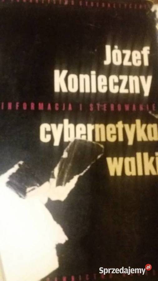 Cybernetyka walki książka Konieczny perełki Warszawa