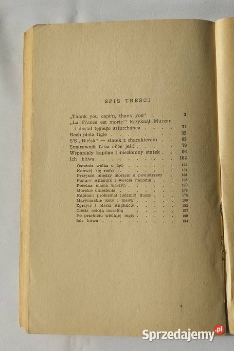 DZIĘKUJĘ CI KAPITANIE Arkady Fiedler Hajnówka