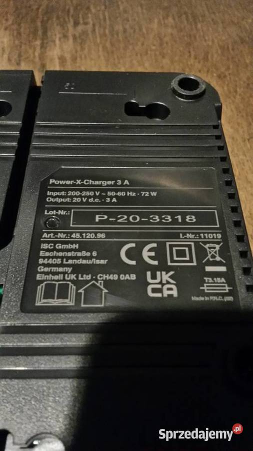 Ładowarki power xchange Einhell 2 sztuki bez Elektryczne Łomża