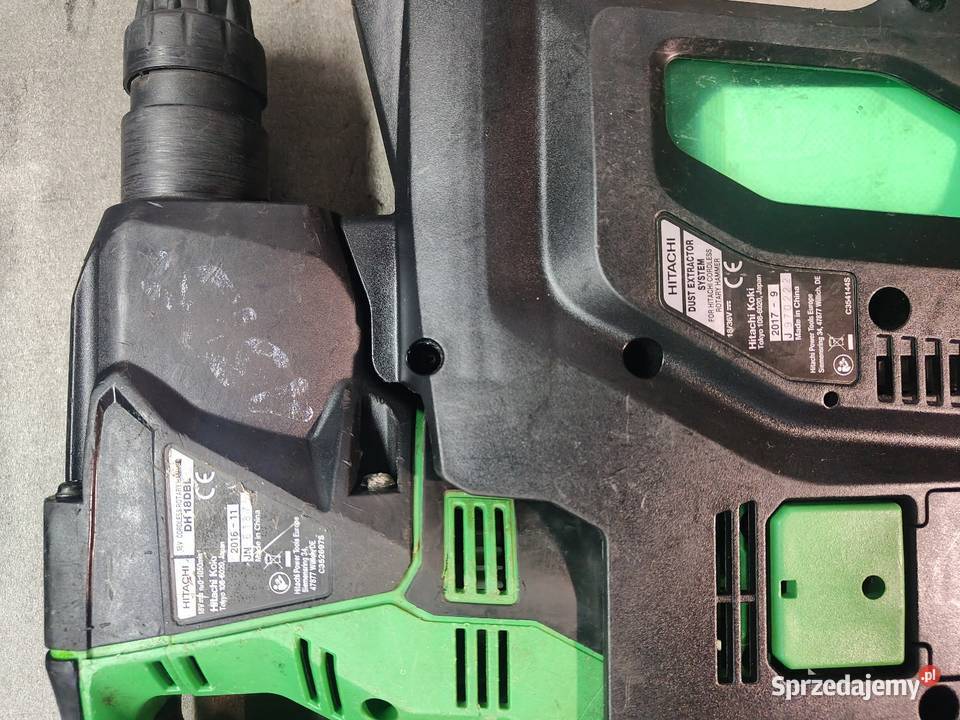 Młotowiertarka HIKOKI DH18DBL z odkurzaczem Ostrołęka