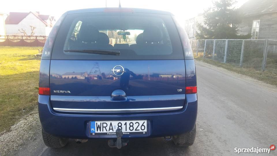 Opel Meriva 16 Benzyna Gaz Sekwncja Meriva Radom
