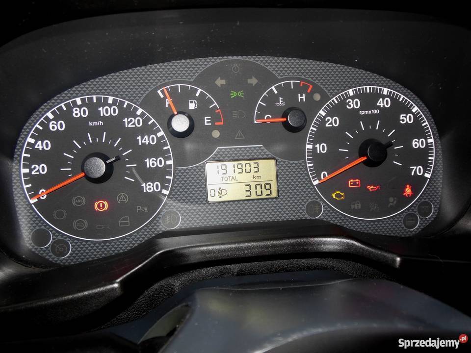 Fiat Fiorino benzyna LPG stan 74KM Kraków