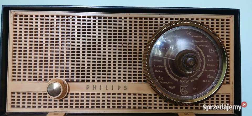 Radio lampowe firmy Philips