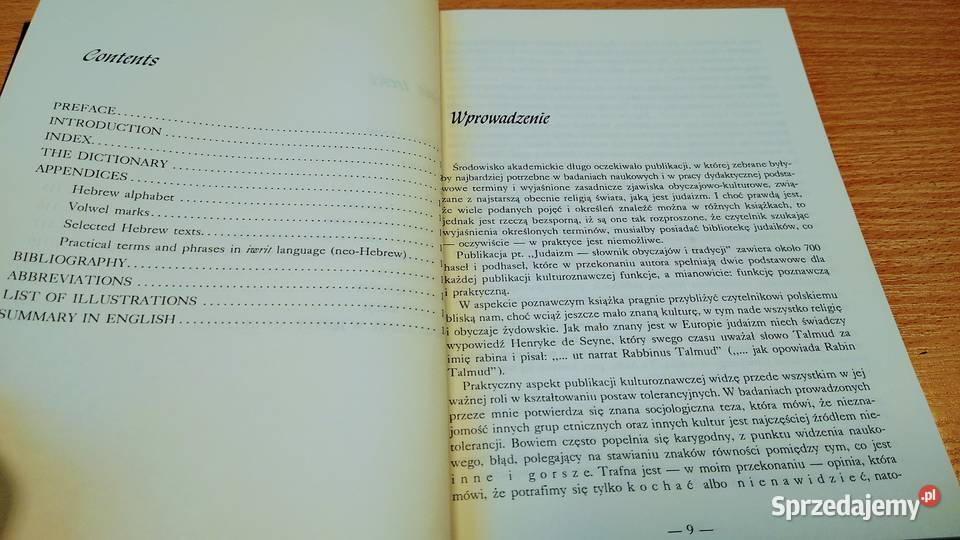Judaizm słownik obyczajów i tradycji zagadnienia Książki naukowe i popularnonaukowe Gdańsk