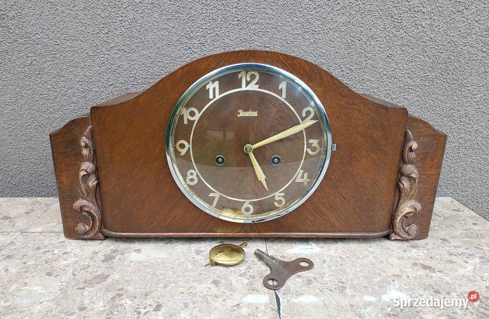 242 Stary zegar bufetowy Junghans 37r katalogowy sprzedam