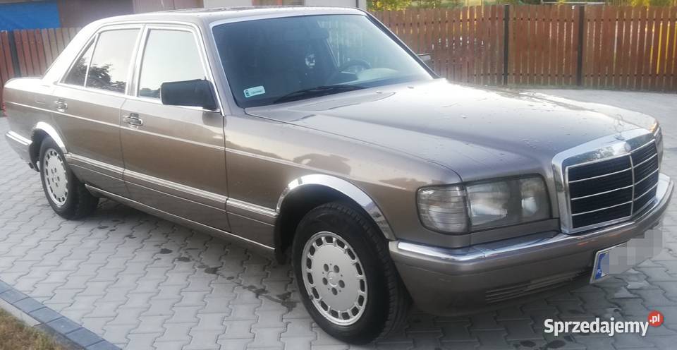 Mercedes 126 1987 Klasyk kolekcjonera Rok produkcji 1987