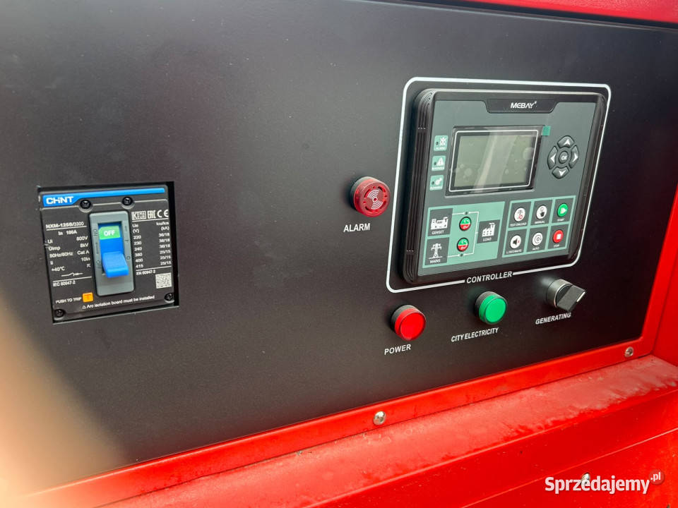 Agregat prądotwórczy spalinowy 50 kW 60 kVA Rok produkcji 2024 Włosty