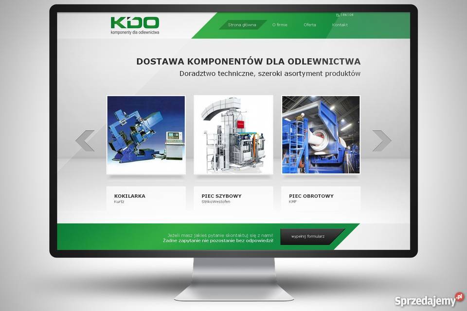 Profesjonalna strona internetowa serwer domena Wrocław informatyka