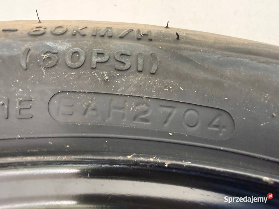 KOŁO DOJAZDOWE 12580 R17 9209872 5x108