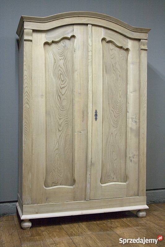 PIĘKNA SZAFA LUDWIK ANTYK OCZYSZCZONA IMPRESJA Meble Radzymin sprzedam