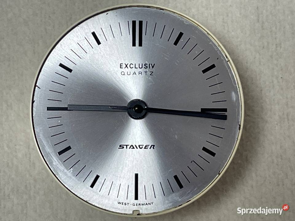Stary zegar Staiger Quartz Exclusive West Antyki Kołobrzeg sprzedam
