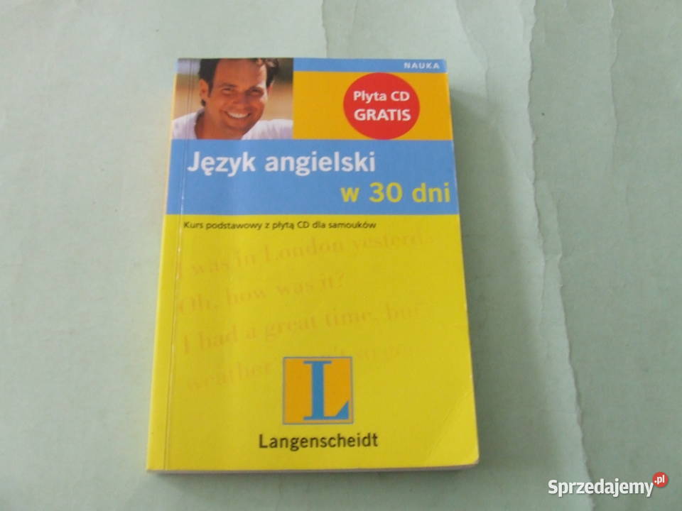 Język angielski w 30 dni Brough Angielski Płyta Oborniki Śląskie