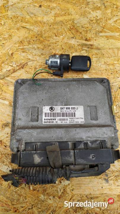 STEROWNIK SILNIKA KOMPUTER FABIA I 14 047906033J Gliwice