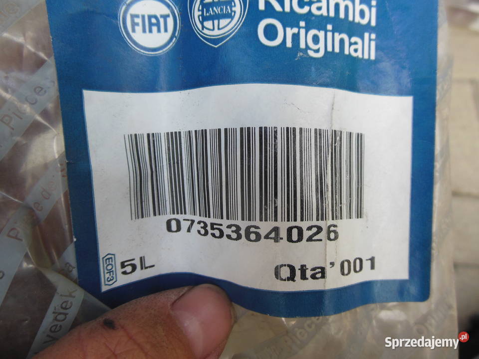 FIAT PANDA II LISTWA ZDERZAKA TYŁ TYLNA osobowe śląskie Kozy