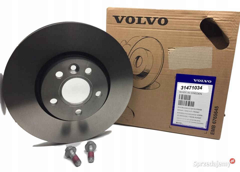 VOLVO XC60 oryginal tarcze hamulcowe przod 328mm Akcesoria samochodowe Bielany Wrocławskie