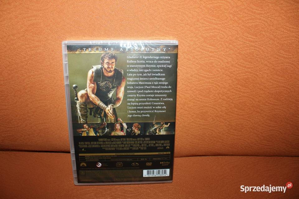 Gladiator II DVD Nowa folia Chorzów