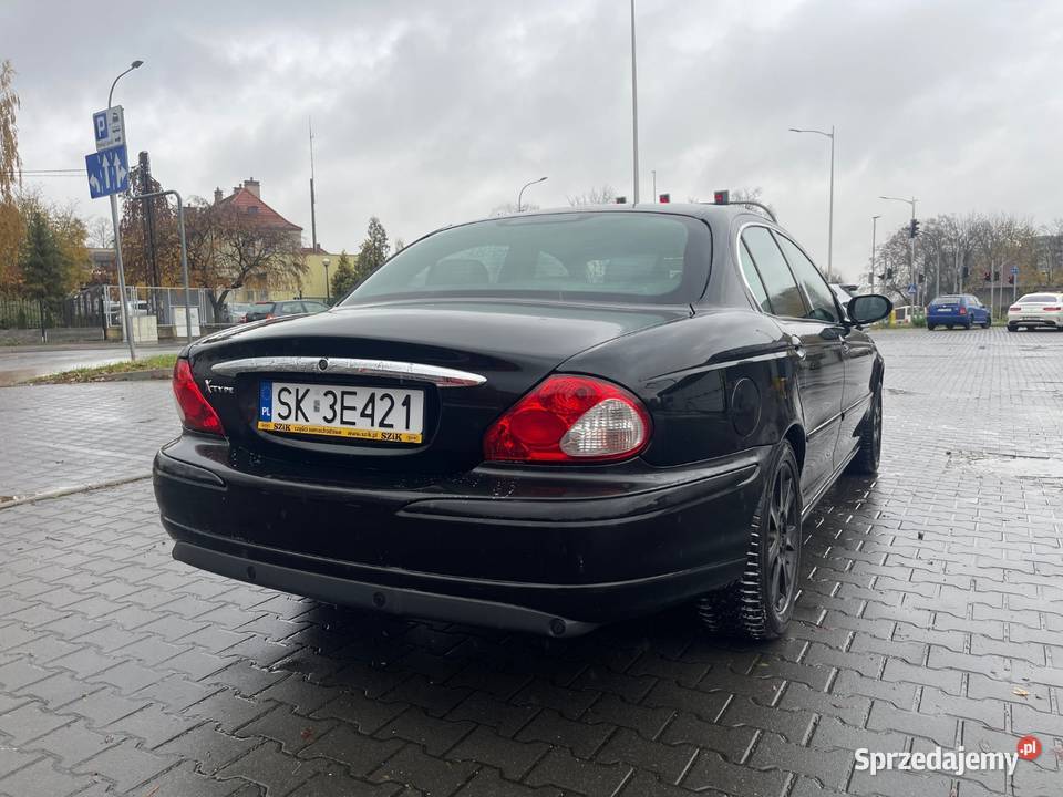 Jaguar XTYPE 21 V6 skórzana tapicerka śląskie Gliwice sprzedam