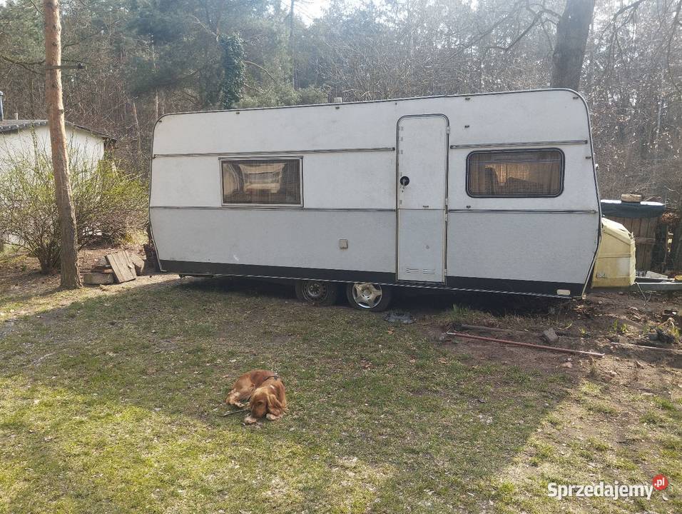 Przyczepa kempingowa na budowę