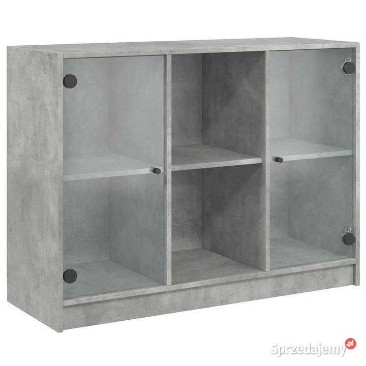 Szafka szarość betonu 102x37x755 materiał Warszawa