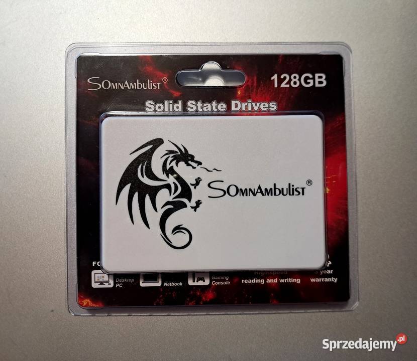 Nowy dysk SSD 25cala 128GB 2,5” Kraków sprzedam