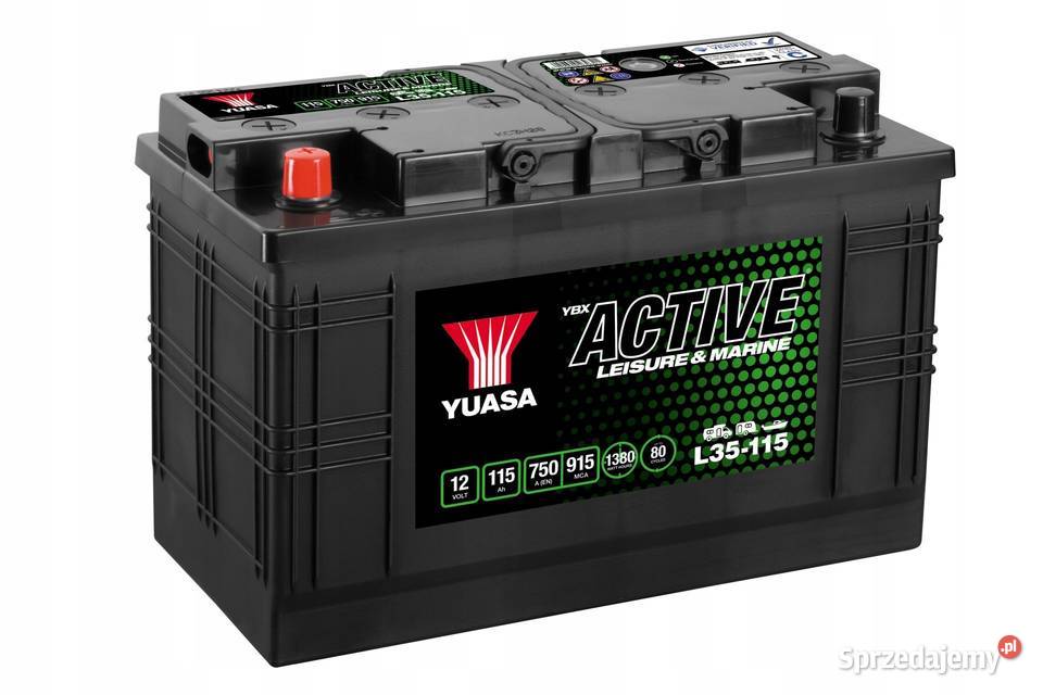 Akumulator Yuasa L35115 12V 115Ah 750A L Motoryzacja Jelcz-Laskowice