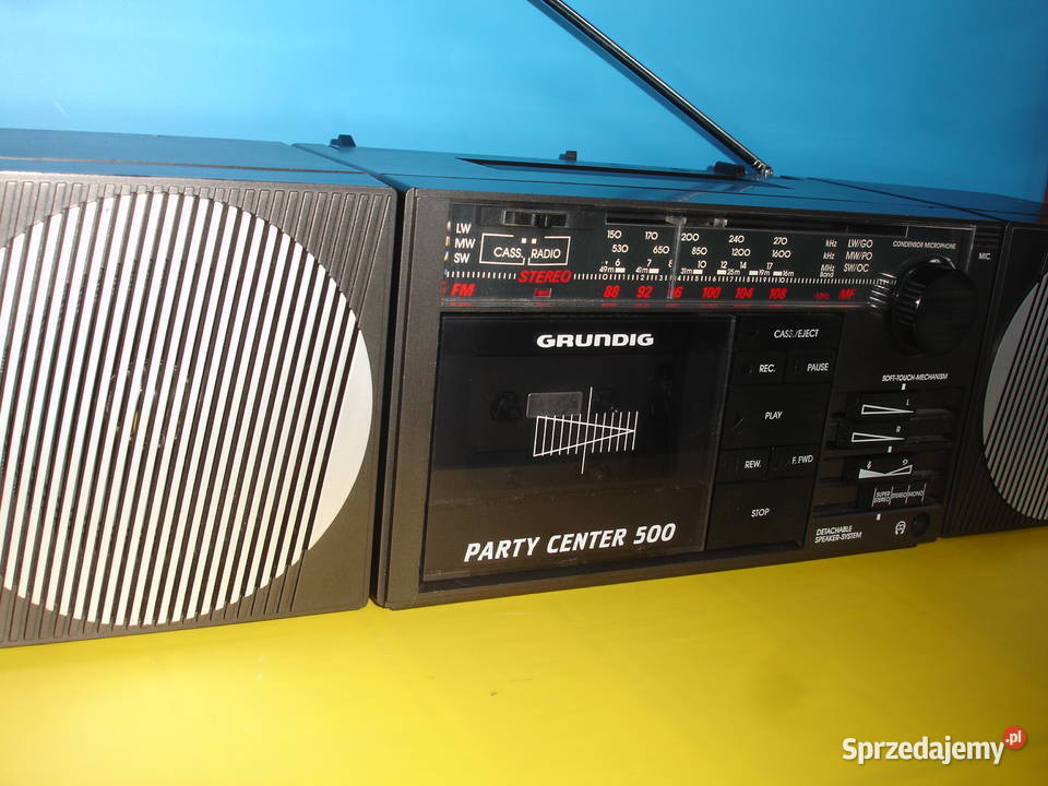 Radiomagnetofon GRUNDIG PARTY CENTER 500 Zielona Góra