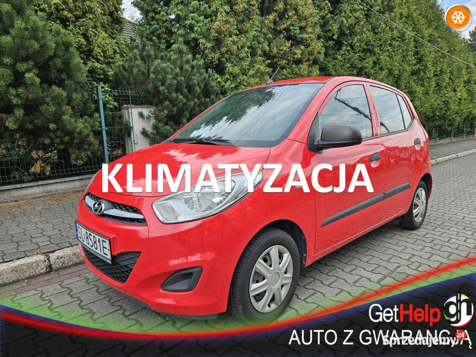 Hyundai i10 Klimatyzacja 2 komplety kół 1213r I 4/5 Ruda Śląska sprzedam