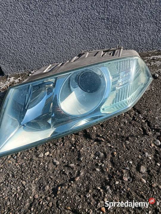 Lampy Octavia II xenon kompletne oryginalne EU Poniec