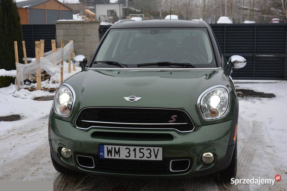 MINI Cooper S 16 benzyna 184 4X4 2016r Mińsk Mazowiecki