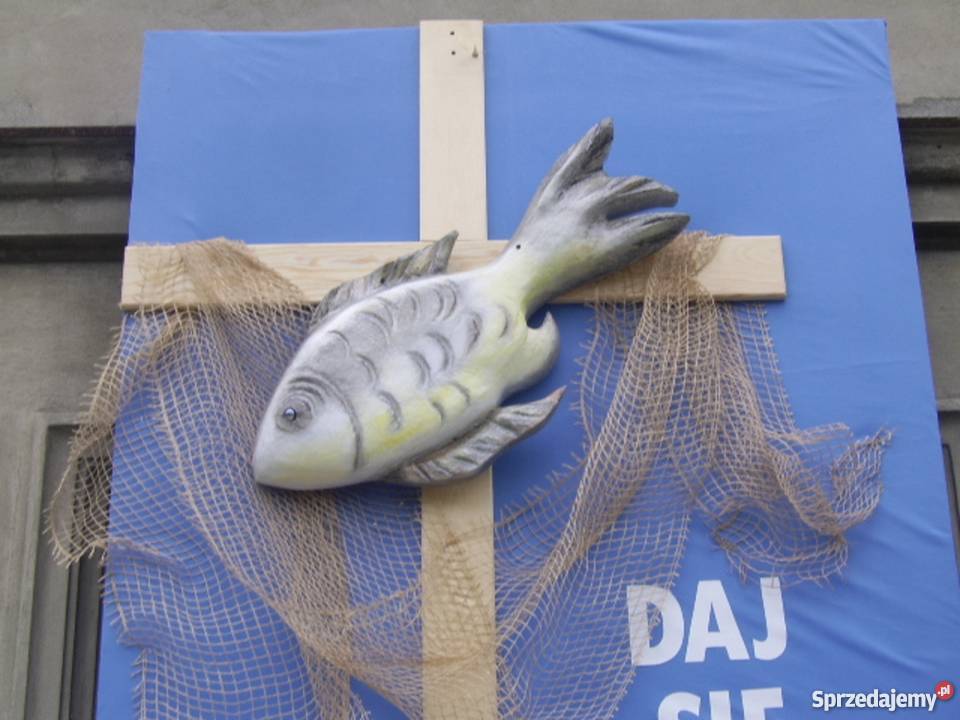 Ryba dekoracja Pierwsza Komunia Boże Ciało wielkopolskie