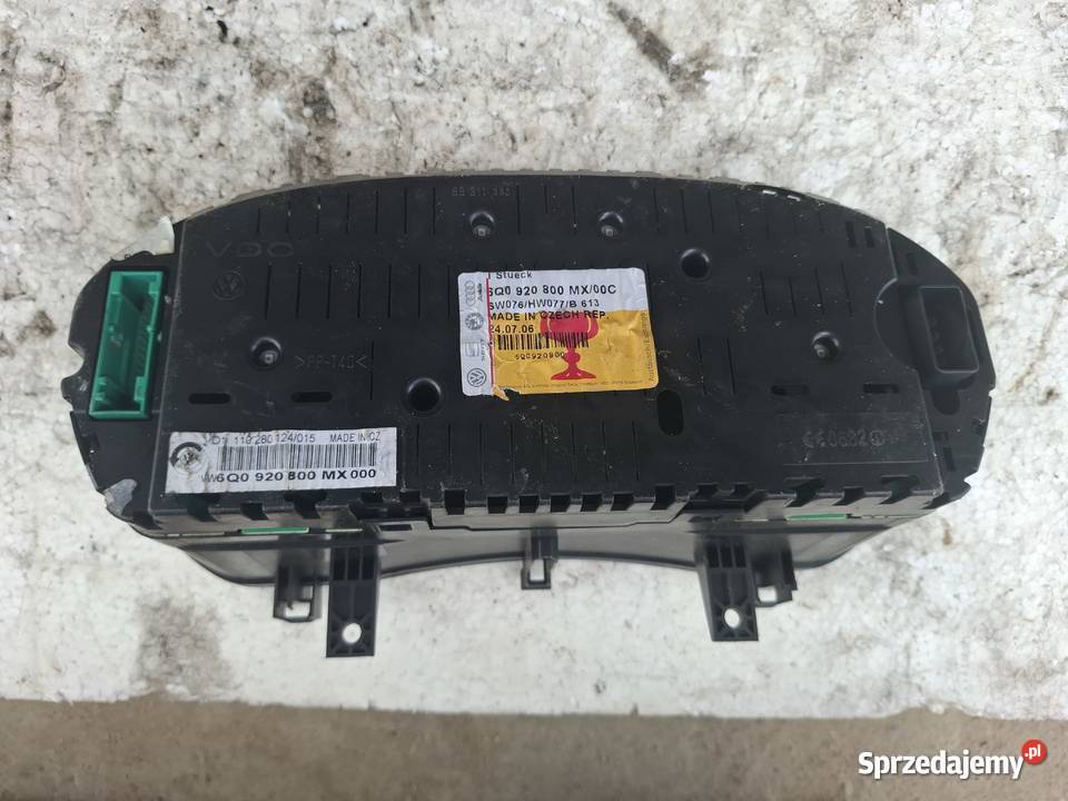 Licznik Volkswagen Polo 14TDI Wisznice