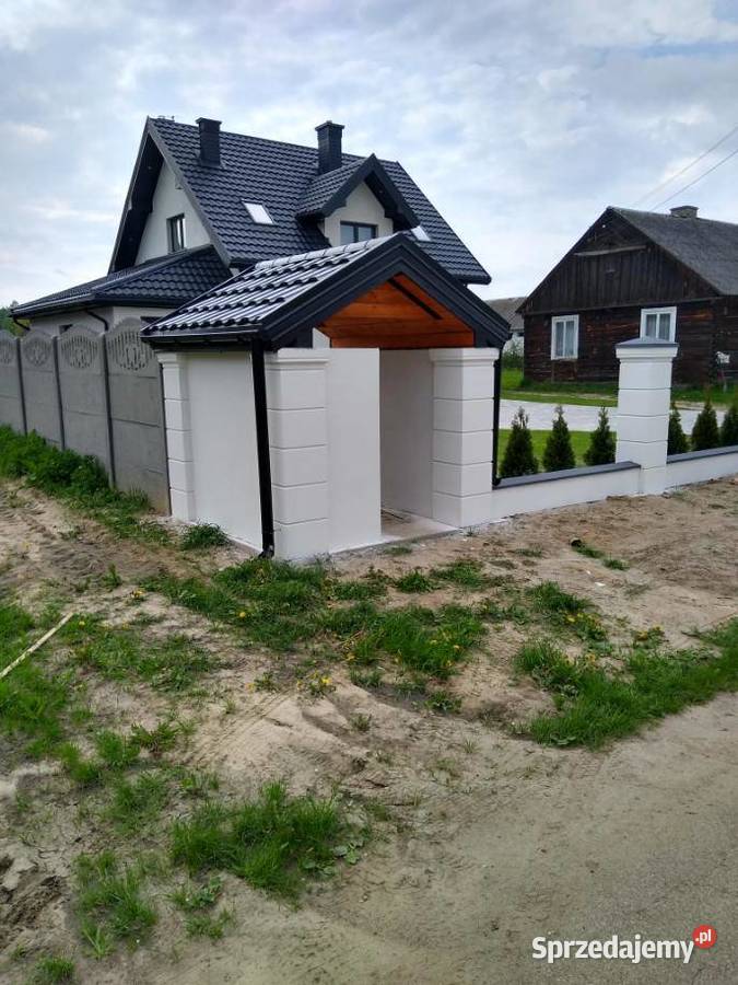 Piekne stylowe ogrodzenia boniowane Wiązowna