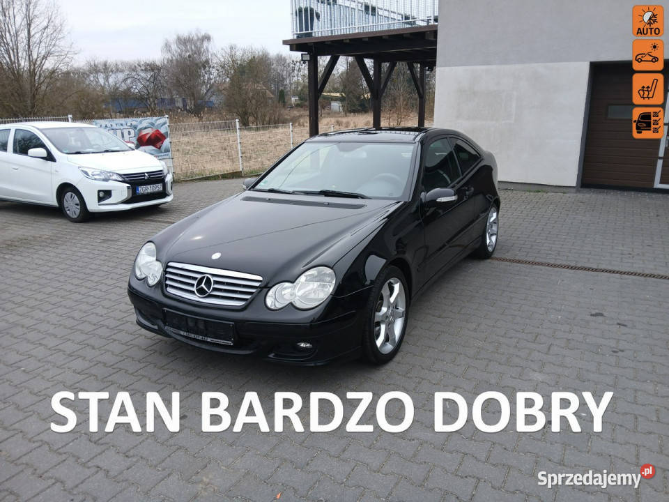 Mercedes C 200 18i compresor LIFT panorama ABS zachodniopomorskie Gryfino