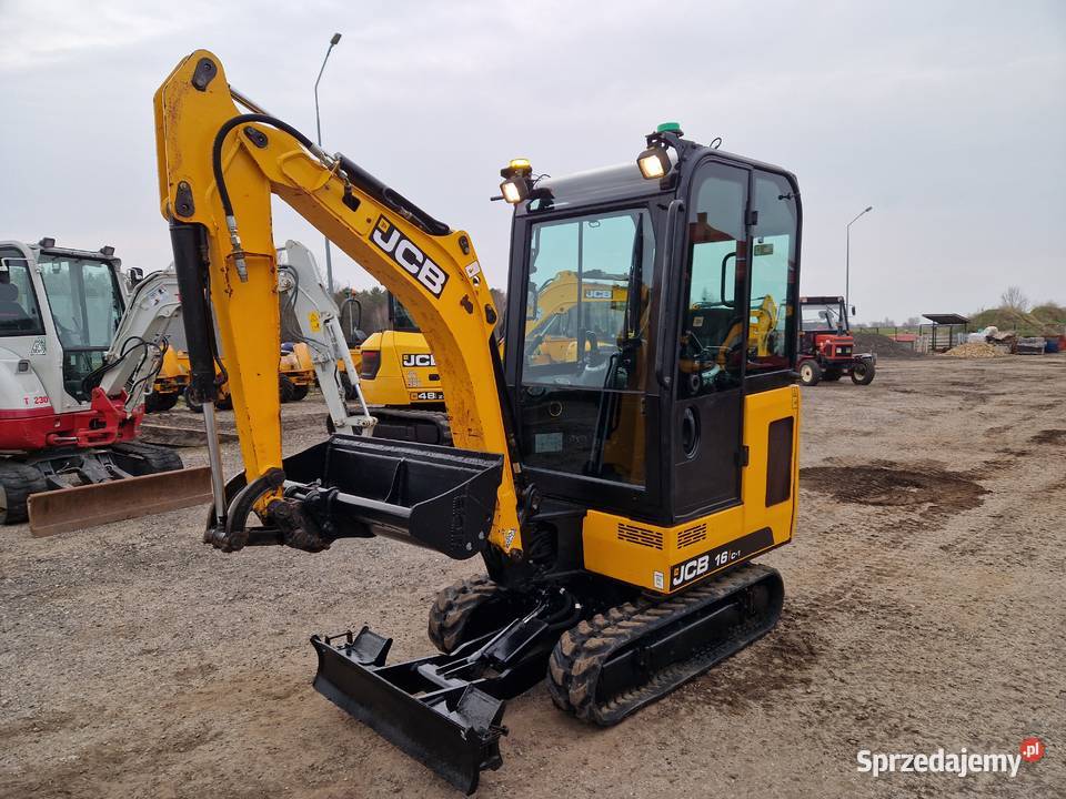 Munikoparka JCB 16 c1 2018r 2300mtg rozsuwane Koparki Ryżki