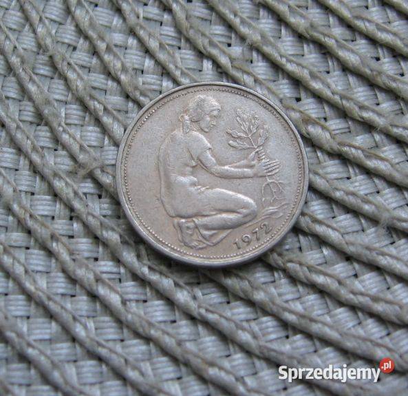 Niemcy 50 Fenigów 1972r G Kalisz