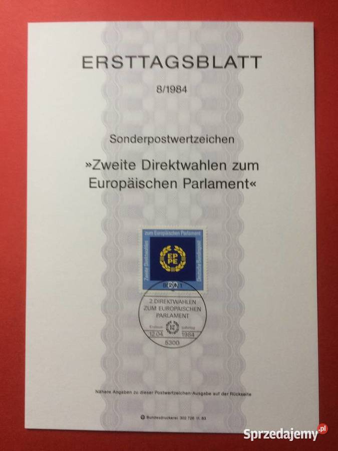 557 Niemiecki Specjalny Znaczek Pocztowy Szczecin