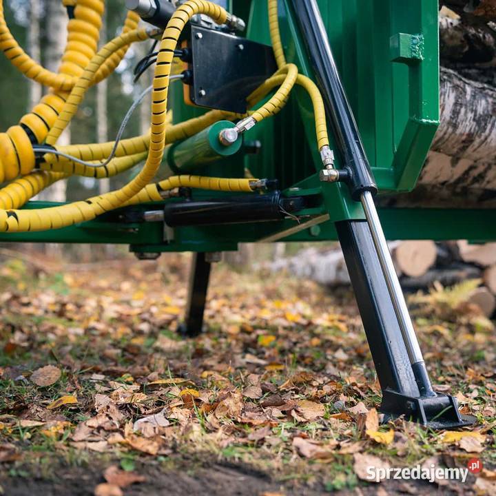 Przyczepa leśna do ATV z żurawiem 36 m silnikiem małopolskie Oświęcim