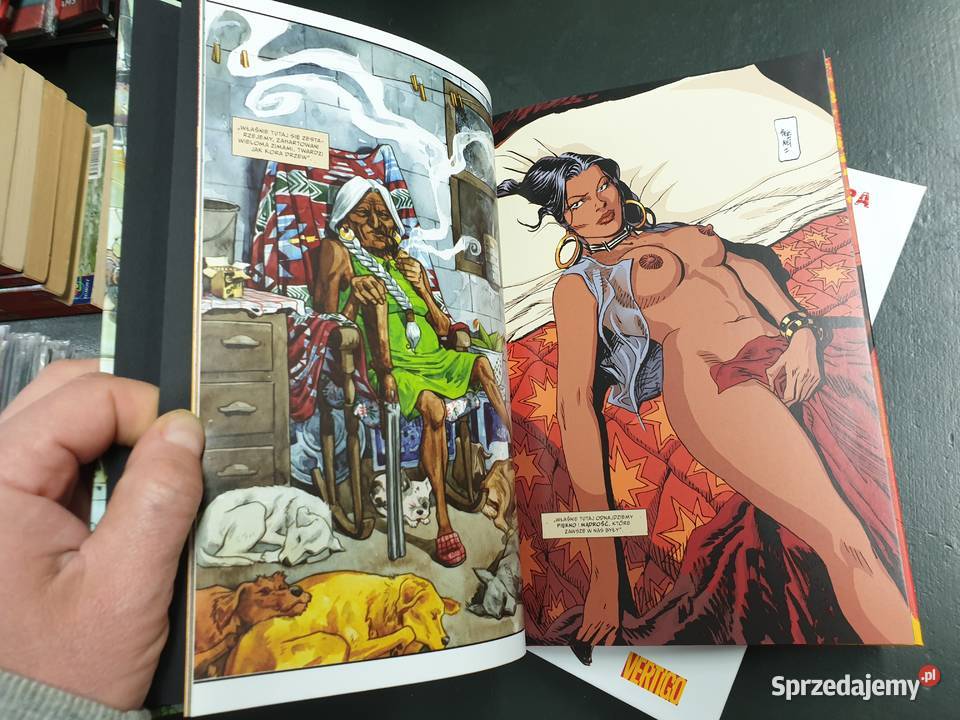 Skalp tom 4 i 5 Vertigo twarda Gdynia