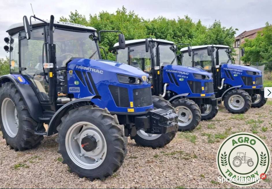 Ciągnik rolniczy FARMTRAC 680 DTV 74 zetor Wyszków