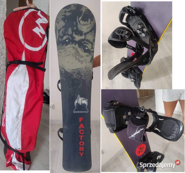 Snowboard 146 z pokrowcem mazowieckie Warszawa