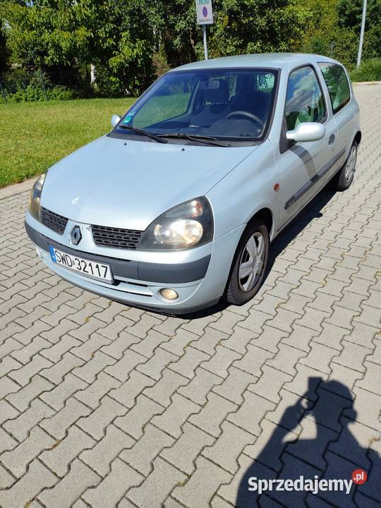 Renault Clio bez rdzy 2002 klimatyzacja nieuszkodzony Rybnik