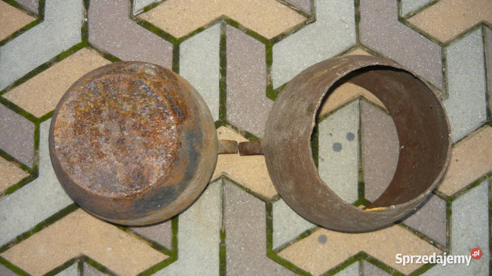 Stary żeliwny gar garnek sagan PRL duży mały podlaskie Sokółka