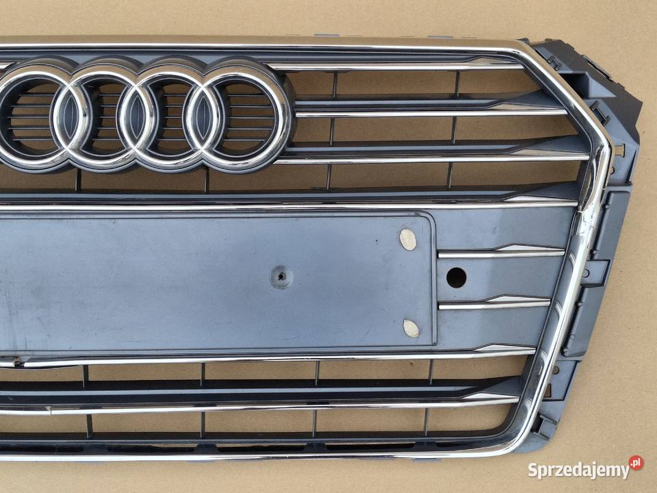 AUDI A4 B9 SLINE QUATTRO GRILL ATRAPA CHŁODNICY Bieleń