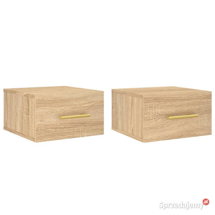 Wiszące szafki nocne 2 dąb sonoma 35x35x20 Warszawa sprzedam