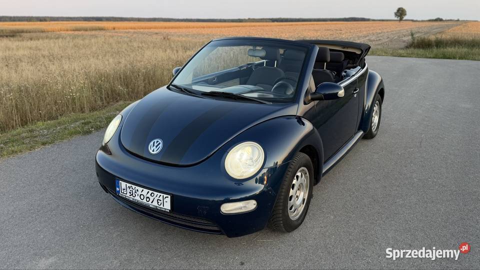 Volkswagen Beetle Garbus Cabrio 19TDI Zamiana diesel New Beetle lubelskie Adamów